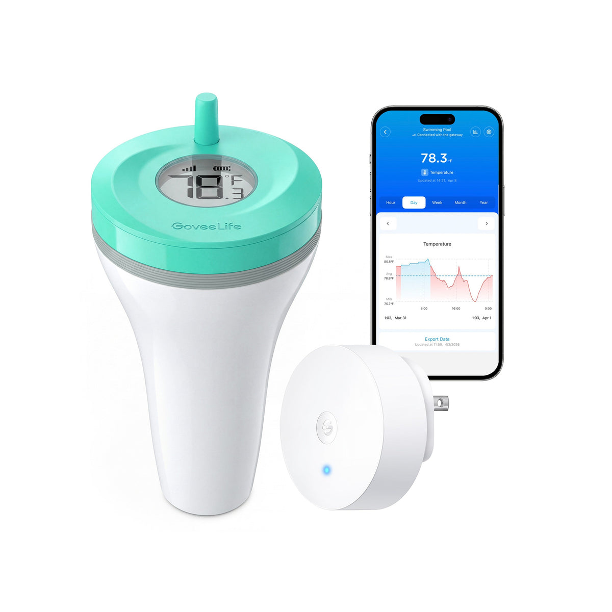 GoveeLife Smart Pool Thermometer P2