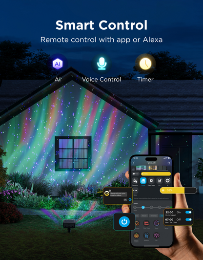 【Business Only】Govee Outdoor Projector Light