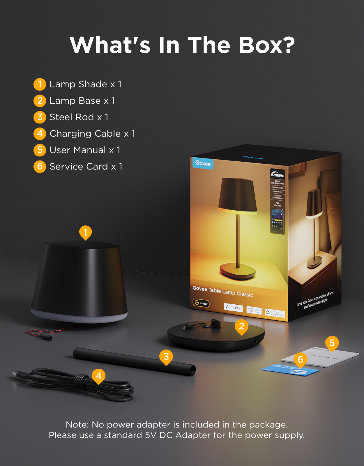 [Govee x Moana] Govee Table Lamp Classic