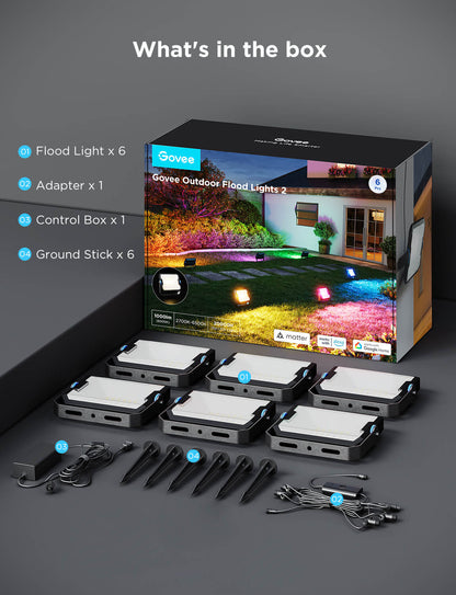 【Business Only】Govee Outdoor Flood Lights 2