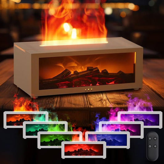 Magical Flame Led Decorative Fireplace — home decor