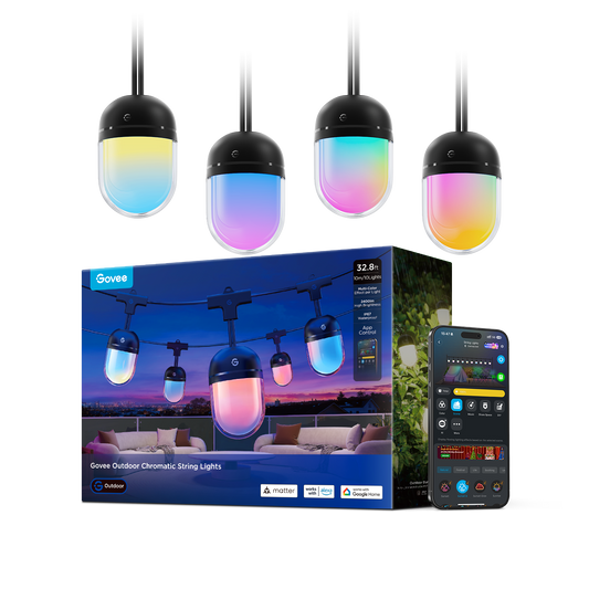 【Business Only】Govee Outdoor Chromatic String Lights