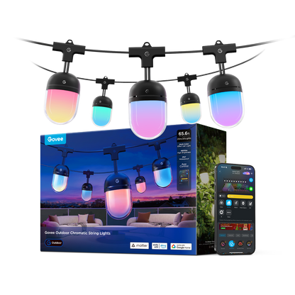 【Business Only】Govee Outdoor Chromatic String Lights