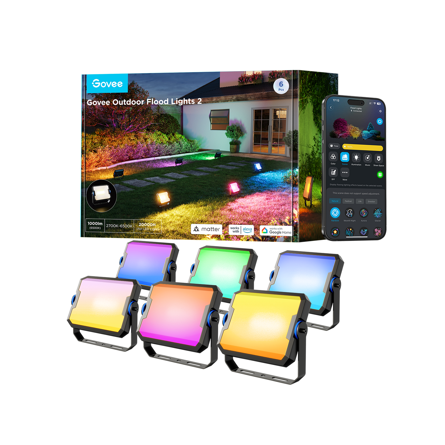 【Business Only】Govee Outdoor Flood Lights 2