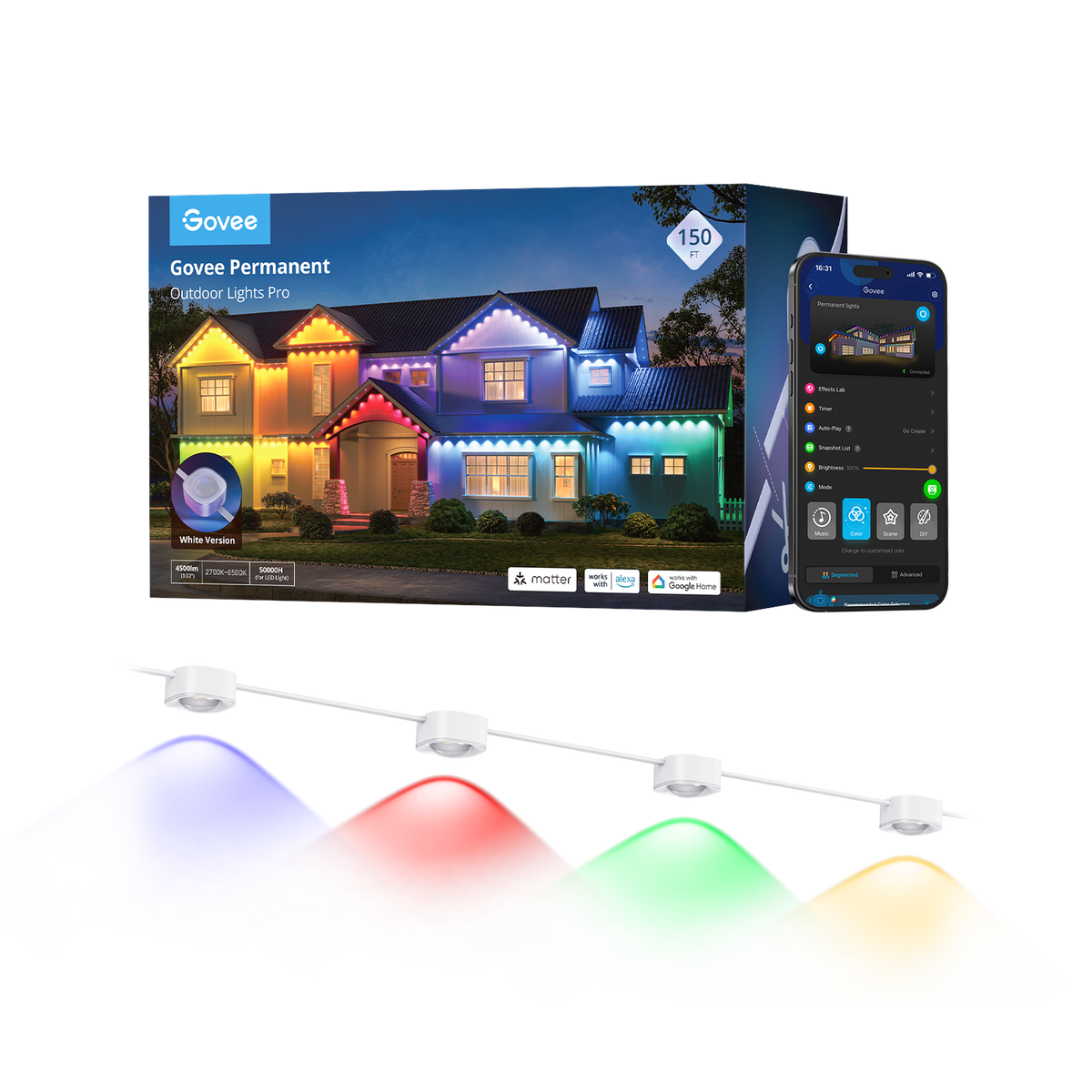 【Business Only】Govee Permanent Outdoor Lights Pro