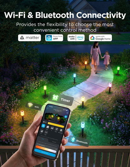 【Business Only】Govee Outdoor Cylinder Pathway Lights
