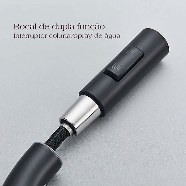 Gourmet Kitchen Faucet – Slim Black Fosco — Kitchen Faucet (view 10)