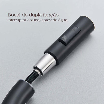 Gourmet Kitchen Faucet – Slim Black Fosco — Kitchen Faucet (view 10)