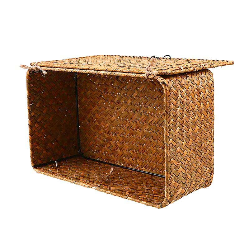 Rectangular Woven Storage Basket — Woven Basket (view 8)