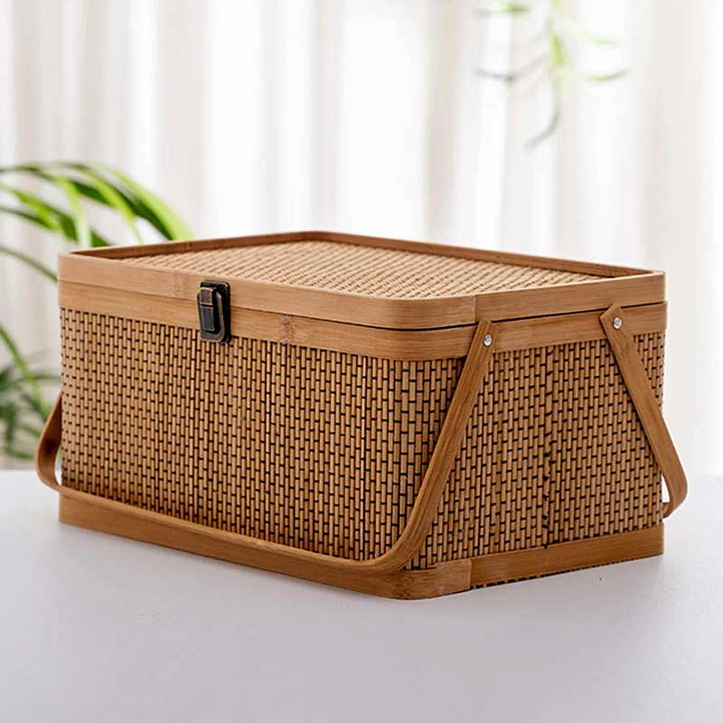 Bamboo Storage Basket — Storage Basket (view 4)