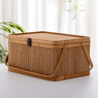Bamboo Storage Basket — Storage Basket (view 4)