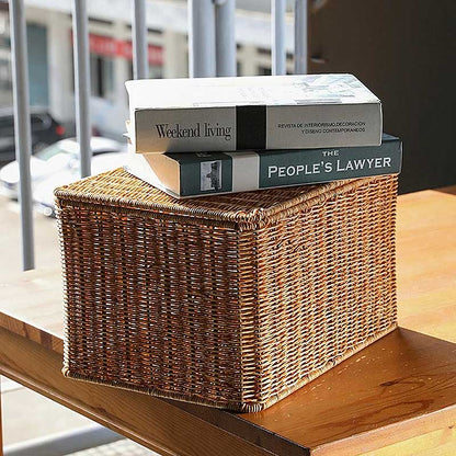 Panier Lidded Storage Basket — Storage Basket (view 3)