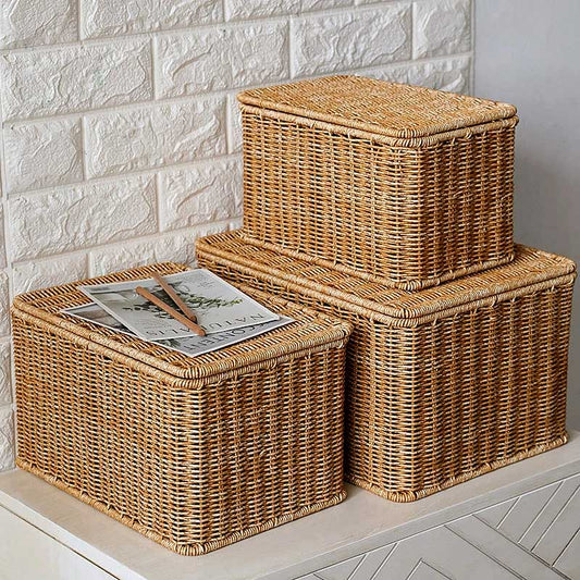 Panier Lidded Storage Basket — Storage Basket