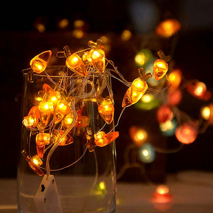 Easter String Lights – Bunny & Carrot — Seasonal Decor (view 3)