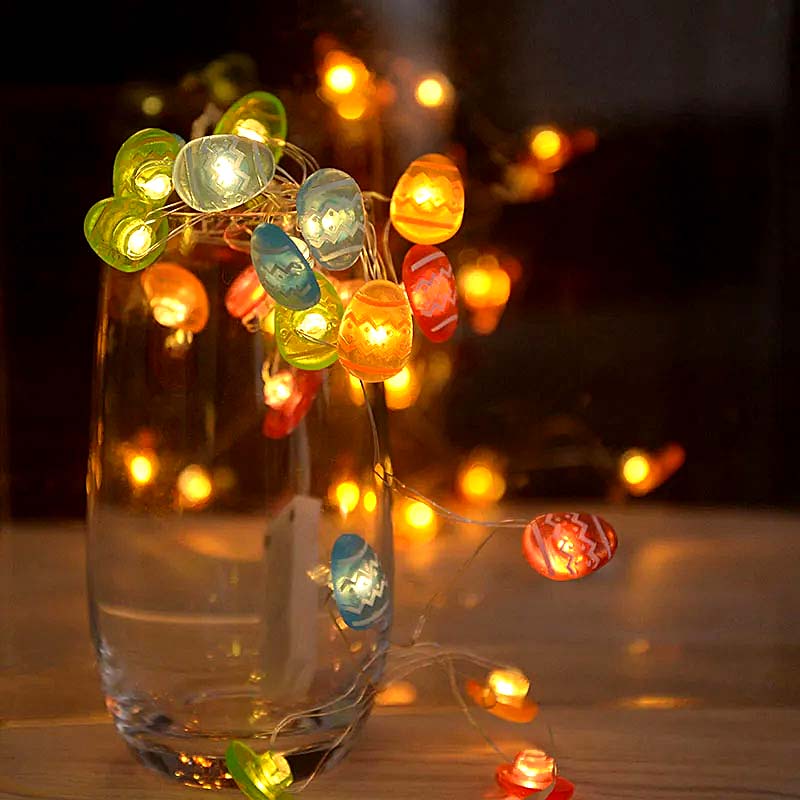 Easter String Lights – Easter Eggs — Seasonal Decor