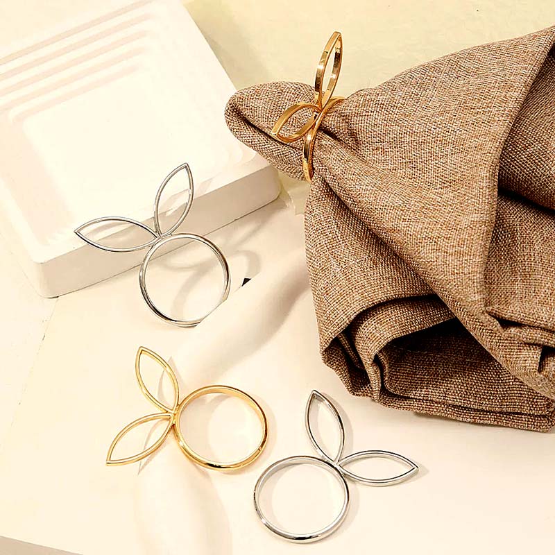 Easter Napkin Rings – Bunny (6 Pieces) — Napkin Rings
