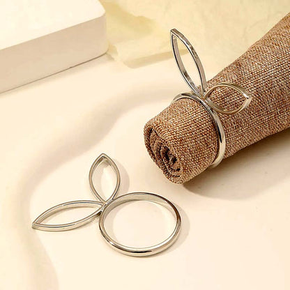 Easter Napkin Rings – Bunny (6 Pieces) — Napkin Rings (view 2)