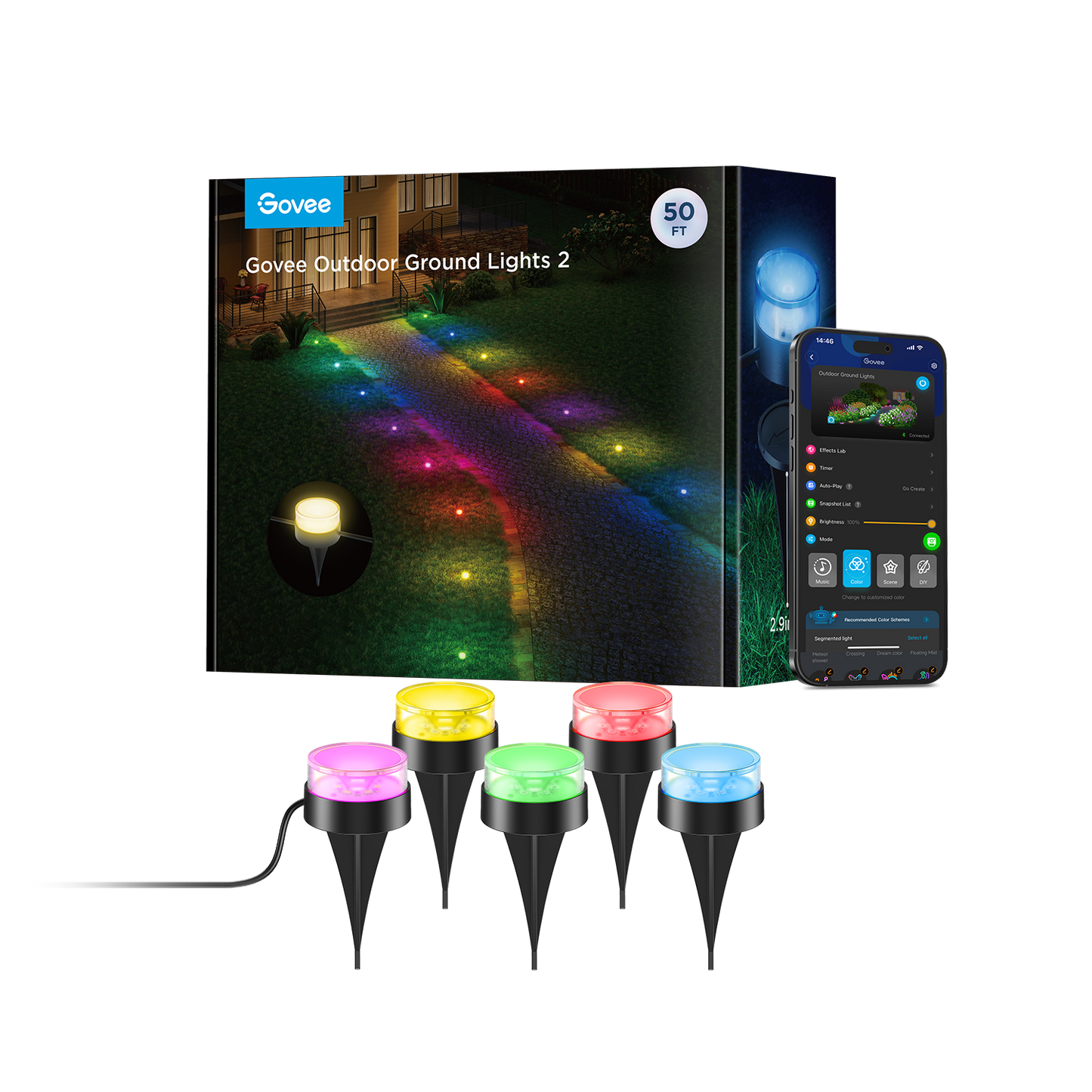 【Business Only】Govee Outdoor Ground Lights 2