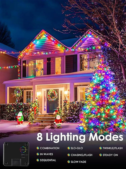 Radiant Solar Christmas Lights — home decor (view 3)