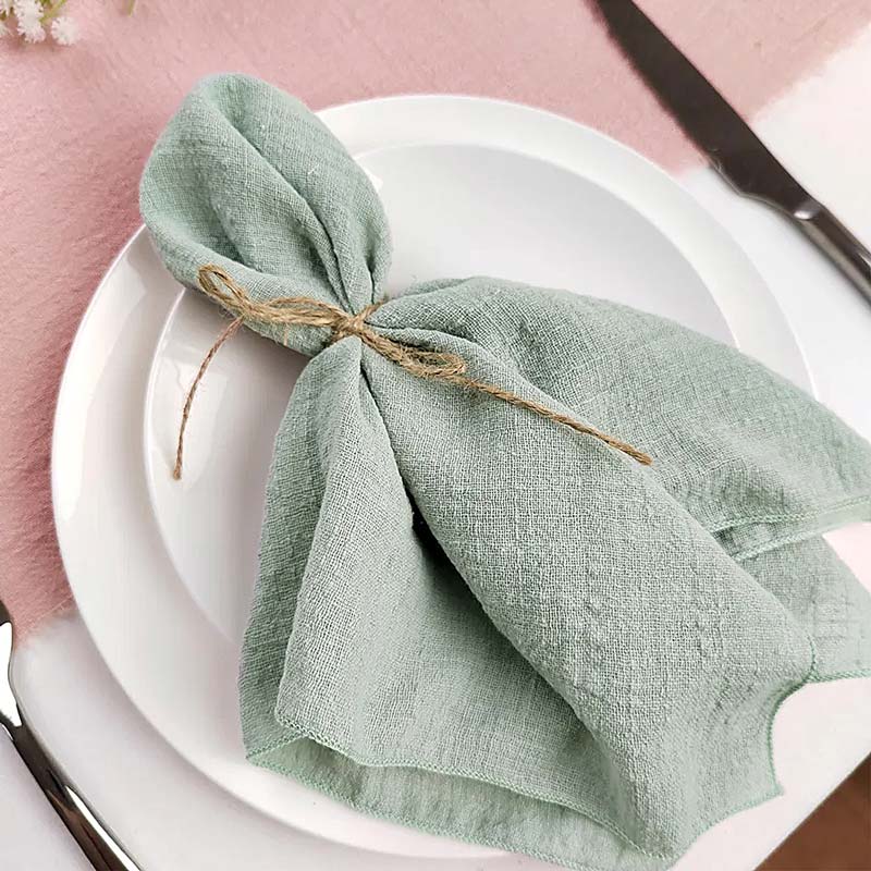 100% Cotton Cloth Napkins – 4 Pieces — Cloth Napkins (view 2)