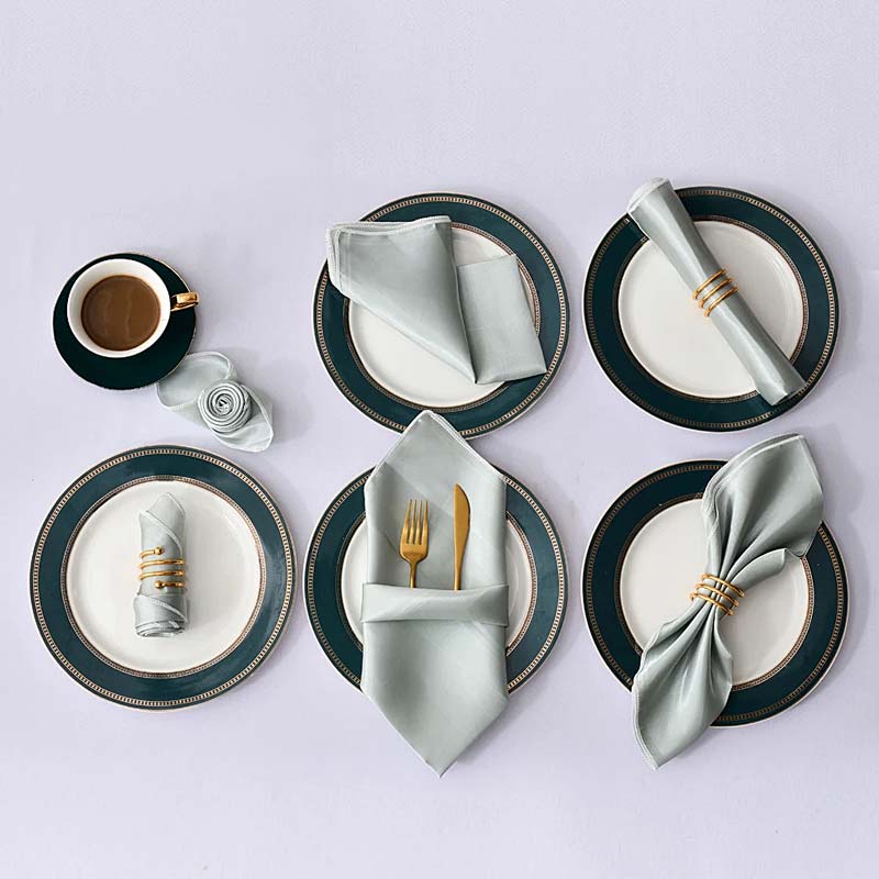 Satin Cloth Napkins – 12 Pieces — Cloth Napkins (view 7)