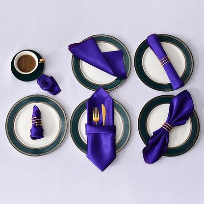 Satin Cloth Napkins – 12 Pieces — Cloth Napkins (view 6)