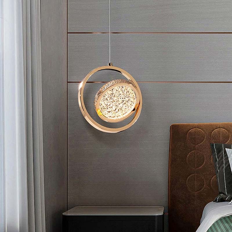 Crystal Halo Pendant Light — Pendant Light (view 3)
