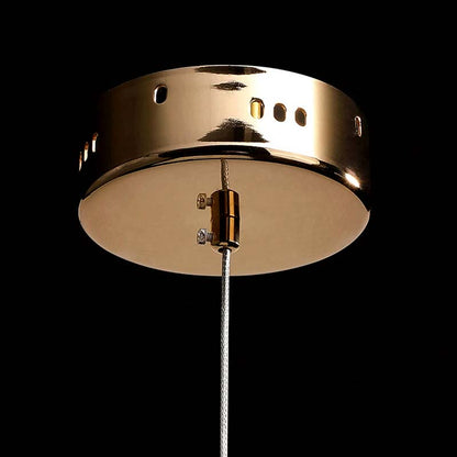 Crystal Halo Pendant Light — Pendant Light (view 9)