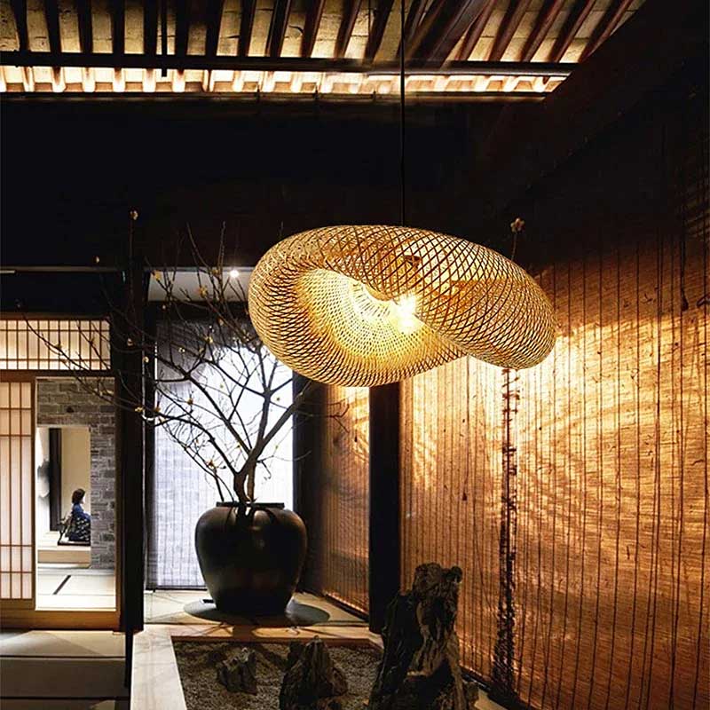 Rattan Orient Padang Pendant Light — Pendant Light (view 3)