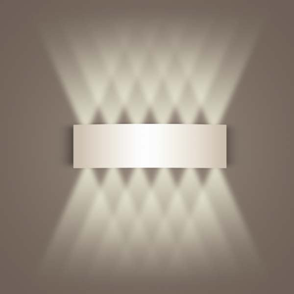 Aluminum White Wall Sconce — Wall Sconce (view 7)