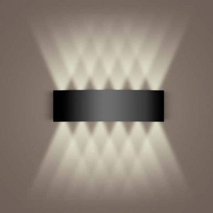 Aluminum Black Wall Sconce — Wall Sconce (view 7)