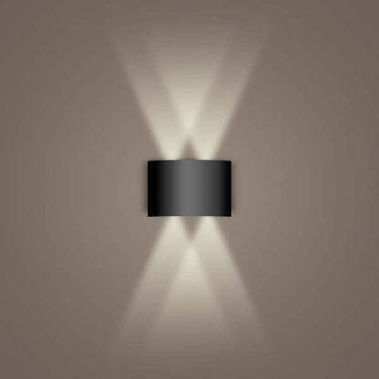 Aluminum Black Wall Sconce — Wall Sconce (view 3)