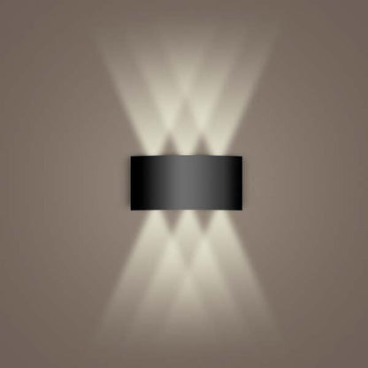 Aluminum Black Wall Sconce — Wall Sconce (view 4)