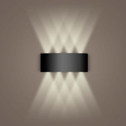 Aluminum Black Wall Sconce — Wall Sconce (view 5)