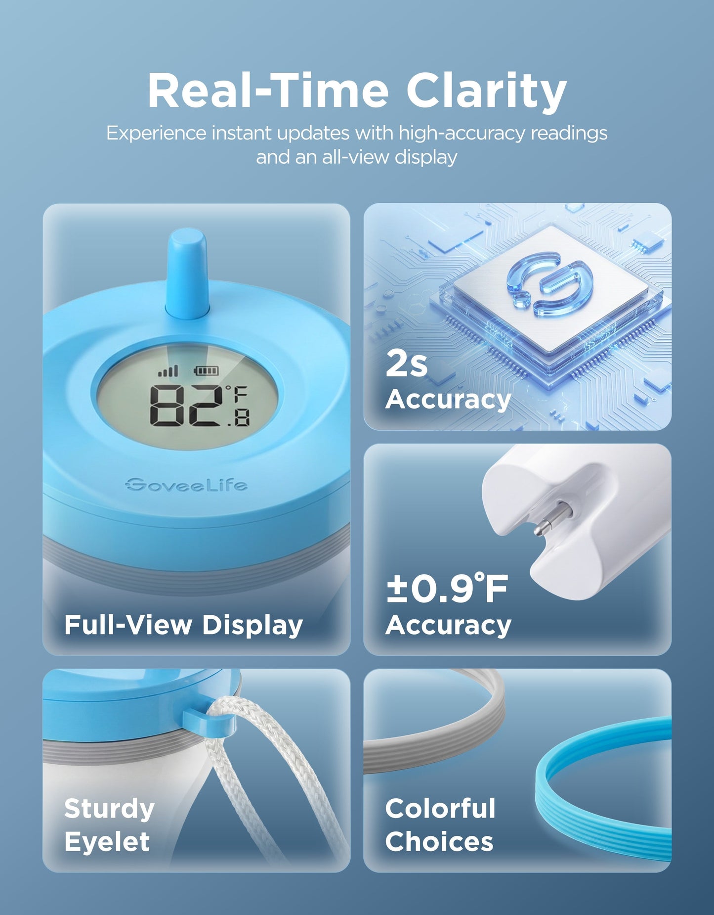 GoveeLife Smart Pool Thermometer P2