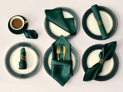 Spiral Napkin Rings – 6 Pieces — Napkin Rings (view 3)