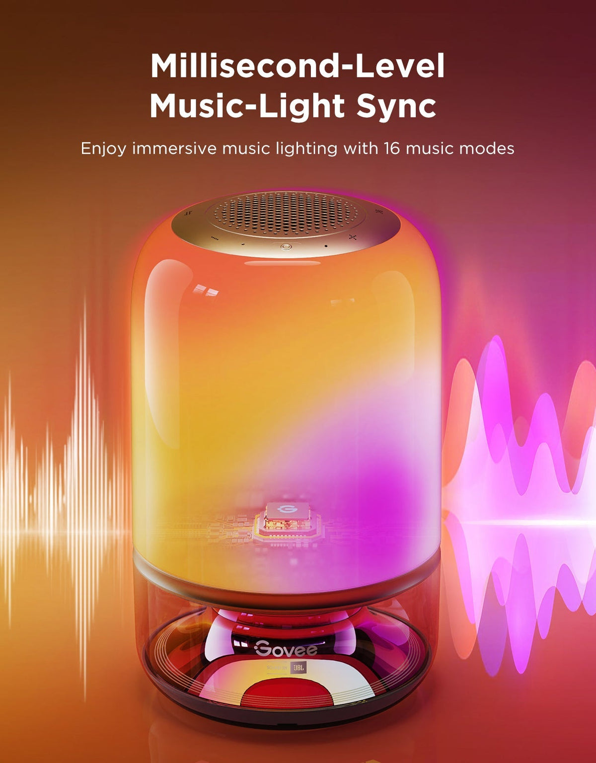 【Business Only】Govee Table Lamp 2 Pro x Sound by JBL