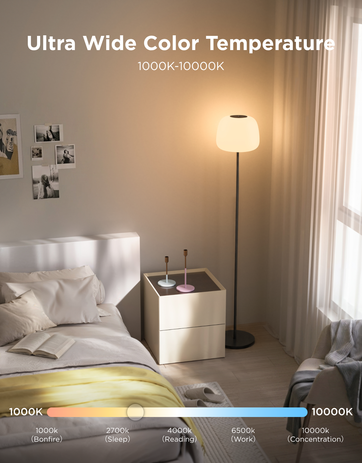 【Govee x Moana】Govee Lantern Floor Lamp