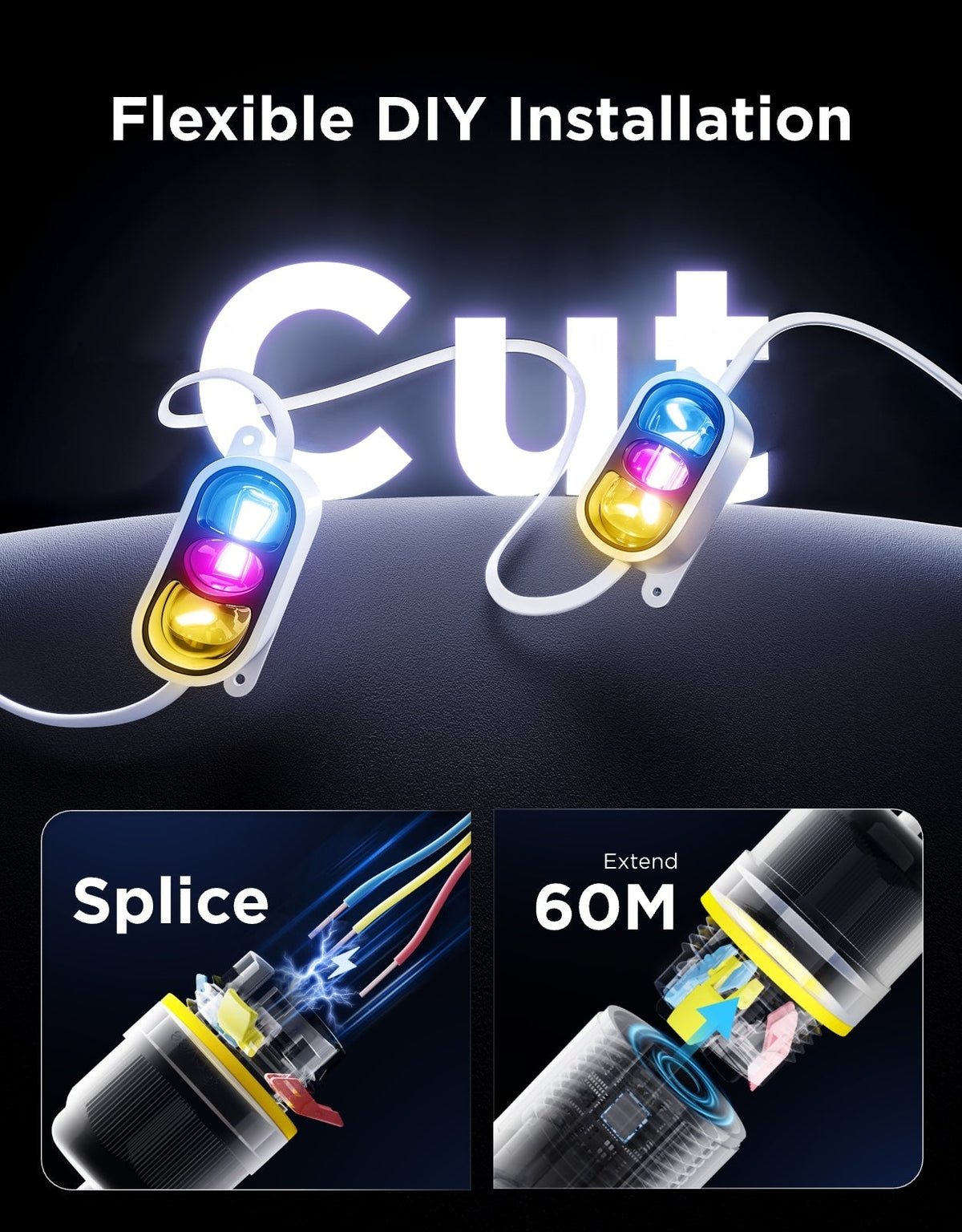 [Super Sale] Govee Permanent Outdoor Lights Prism