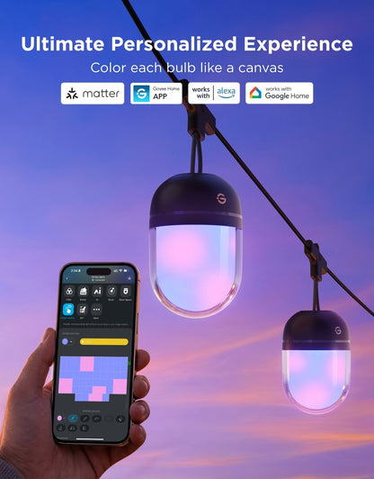 【Business Only】Govee Outdoor Chromatic String Lights