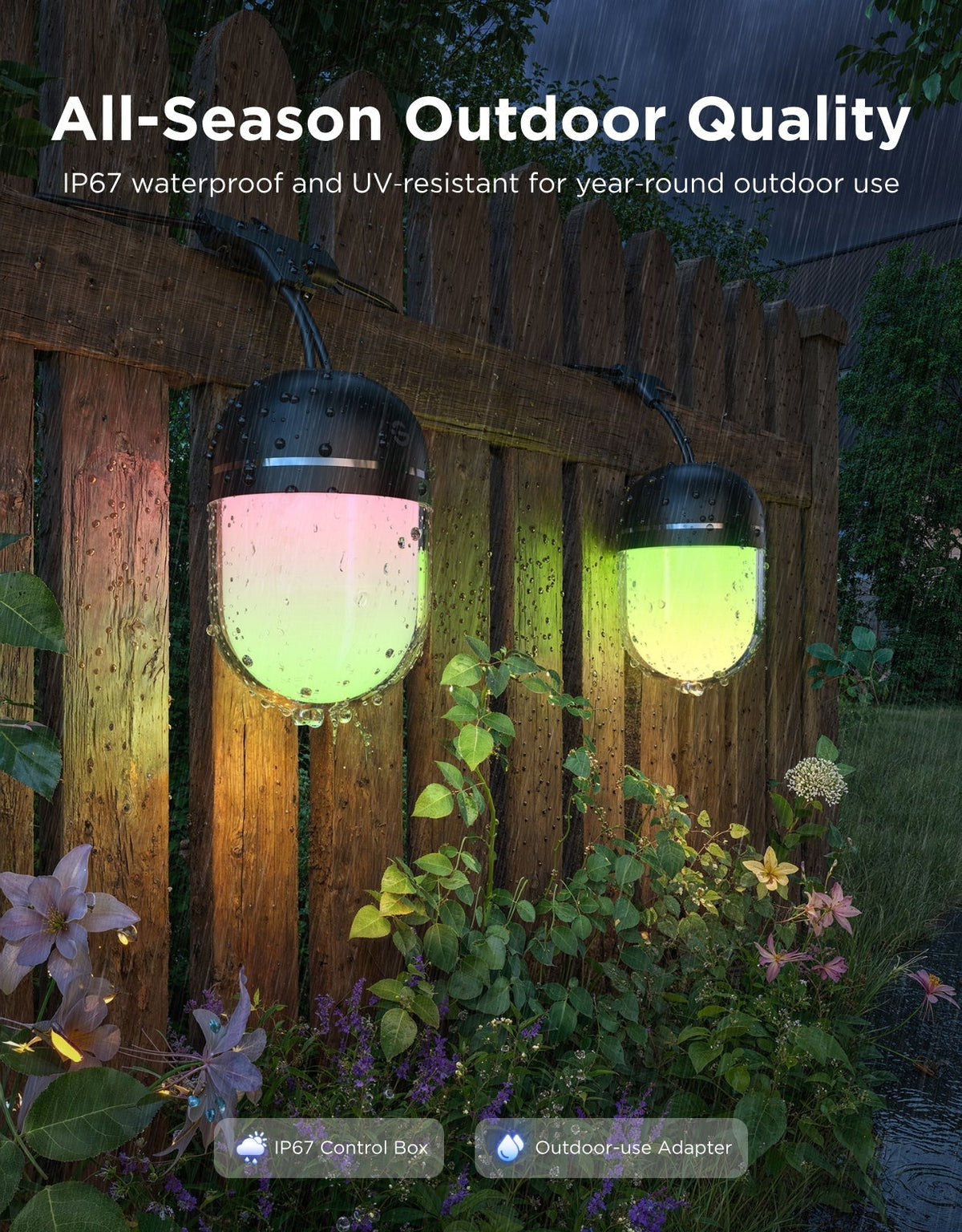 【Business Only】Govee Outdoor Chromatic String Lights