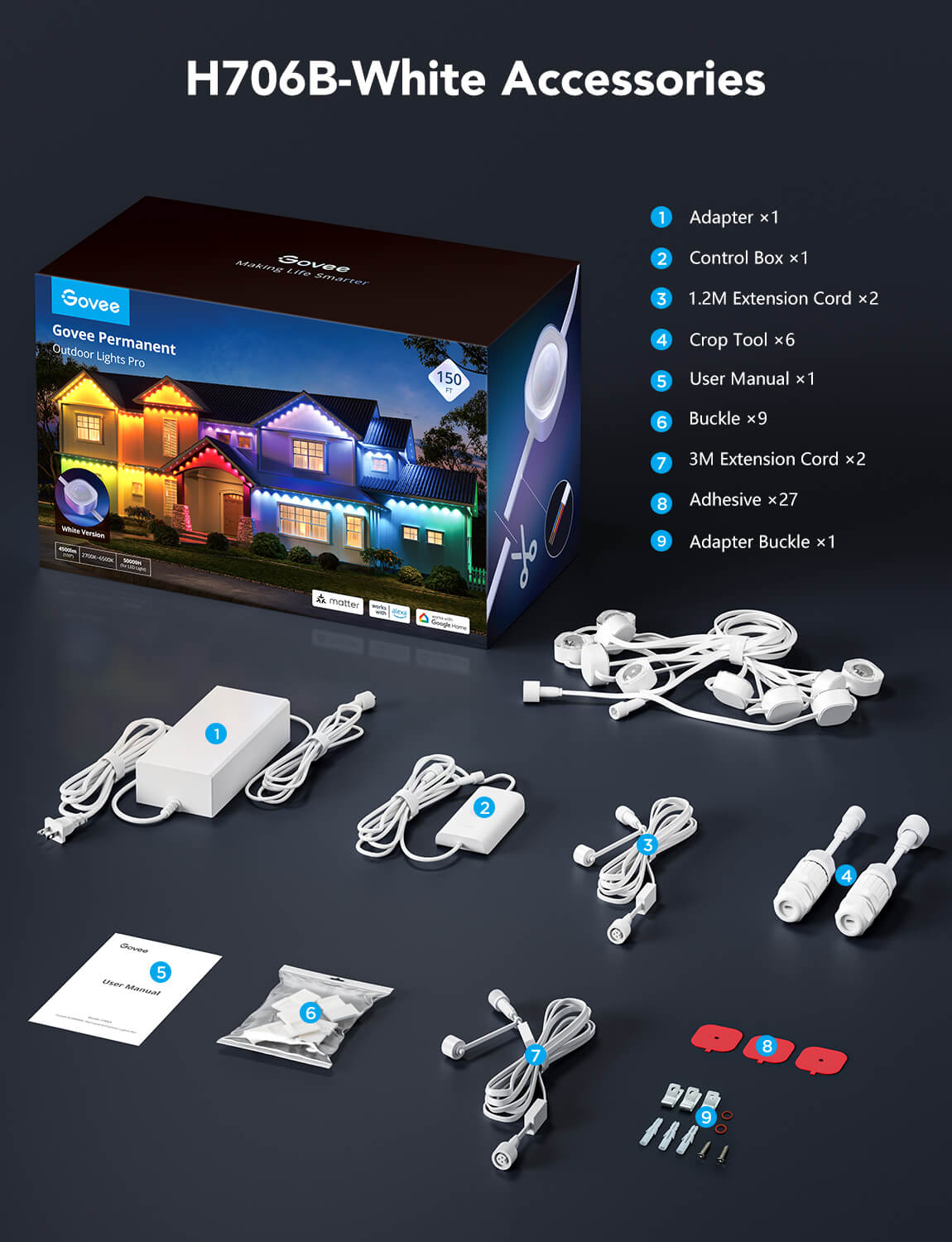 【Business Only】Govee Permanent Outdoor Lights Pro