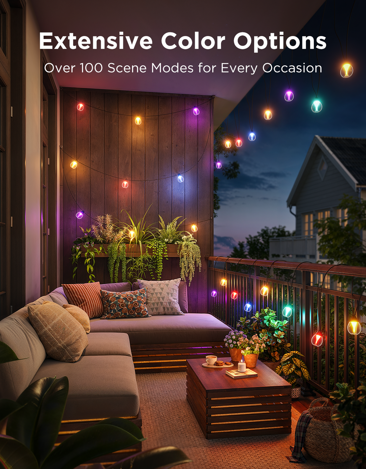 【Business Only】Govee Outdoor Clear Bulb String Lights