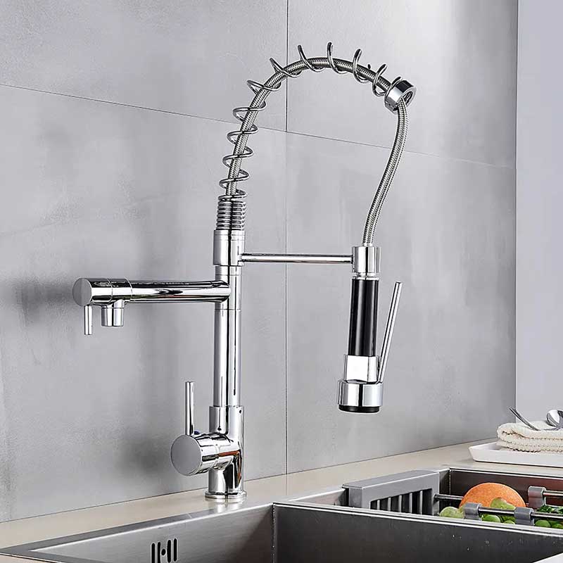 Gourmet Kitchen Faucet – Premium Chrome — Kitchen Faucet