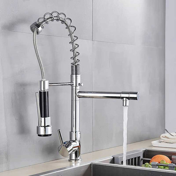 Gourmet Kitchen Faucet – Premium Chrome — Kitchen Faucet (view 3)