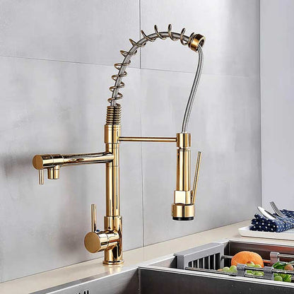 Gourmet Kitchen Faucet – Premium Gold — Kitchen Faucet
