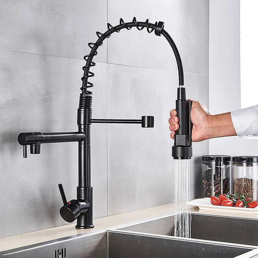 Gourmet Kitchen Faucet – Premium Black Fosca — Kitchen Faucet