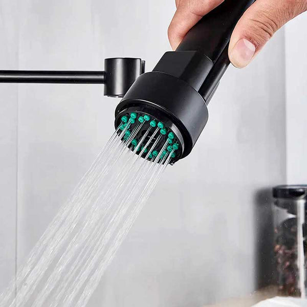 Gourmet Kitchen Faucet – Premium Black Fosca — Kitchen Faucet (view 6)