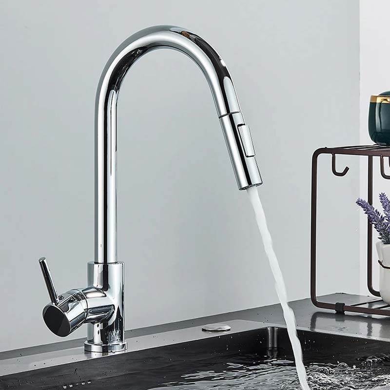 Gourmet Kitchen Faucet – Slim Chrome — Kitchen Faucet