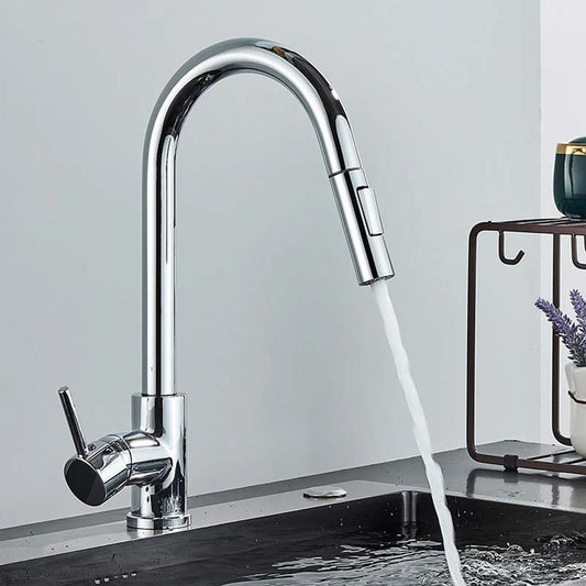 Gourmet Kitchen Faucet – Slim Chrome — Kitchen Faucet